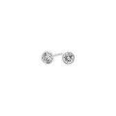 Favs dames  9 karaat witgoud 2 Zirconia One Size 86990032