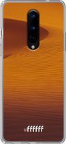 OnePlus 8 Pro Hoesje Transparant TPU Case - Sand Dunes #ffffff