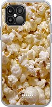 iPhone 12 Pro Max Hoesje Transparant TPU Case - Popcorn #ffffff