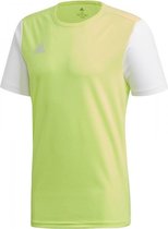 Adidas Estro 19 Shirt Korte Mouw Heren - Solar Yellow | Maat: XS