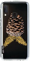 Casetastic Samsung Galaxy A20e (2019) Hoesje - Softcover Hoesje met Design - Pinecone Print