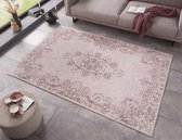 Vintage vloerkleed Rosa - roze 120x170 cm