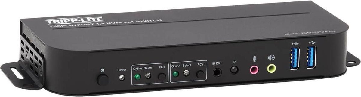 Tripp Lite B005-DPUA2-K KVM-switch Zwart