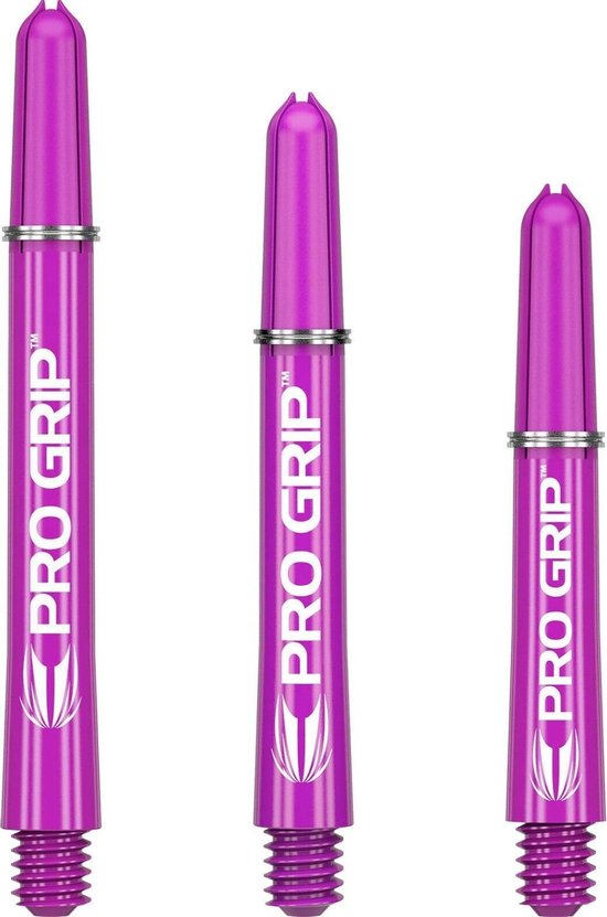 Foto: Target pro grip dartshafts paars short 1 set 