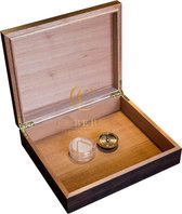 Humidor Bookwill Walnoot medium