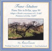 Schubert: Music for Piano Trio, Vol. 1