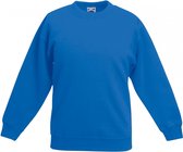 Fruit Of The Loom Kinder Unisex Premium 70/30 Sweatshirt (Royaal Blauw)