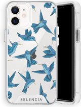 Selencia Zarya Fashion Extra Beschermende Backcover iPhone 12 Mini hoesje - Birds