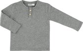 Trixie T-shirt Long Sleeves Slim Stripes Katoen Grijs Maat 104