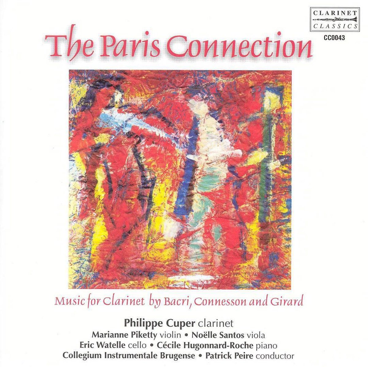 The Paris Connection, Music For Clarinet By Bacri,