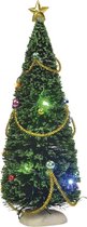 Luville - Sapin de Noël avec lumières