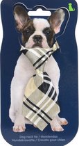 Dogs Collection Hondenstropdas - Textiel - Wit/zwart - One-size - Huisdier cadeau artikelen