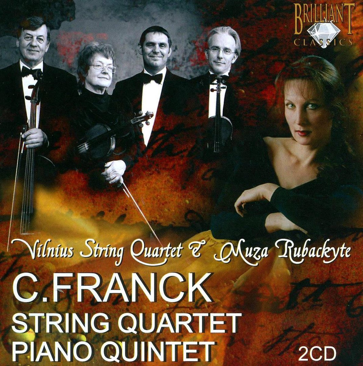 Rubackyte - Franck String Quartet, Piano Quinte