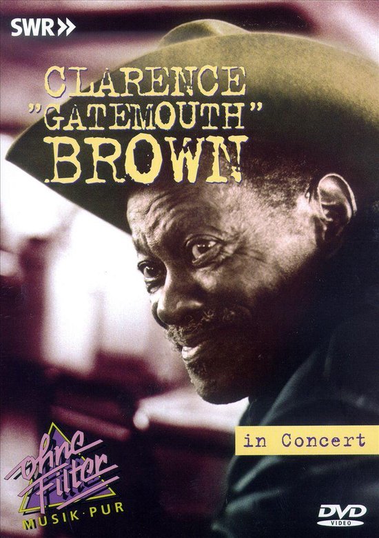 Cover van de film 'Clarence Brown - In Concert'