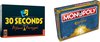Afbeelding van het spelletje Spellenbundel - Bordspellen - 2 Stuks - 30 Seconds & Monopoly Efteling