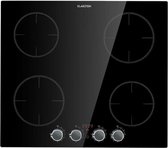 Cuisinière à induction à 4 zones Kochheld 6000W boutons rotatifs verre noir