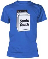 Sonic Youth Heren Tshirt -XXL- Washing Machine Blauw