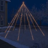 Kerstboomverlichting - kerstpiramide - Kerstster - waterval - Voor binnen buiten - 800 LED's 5 m
