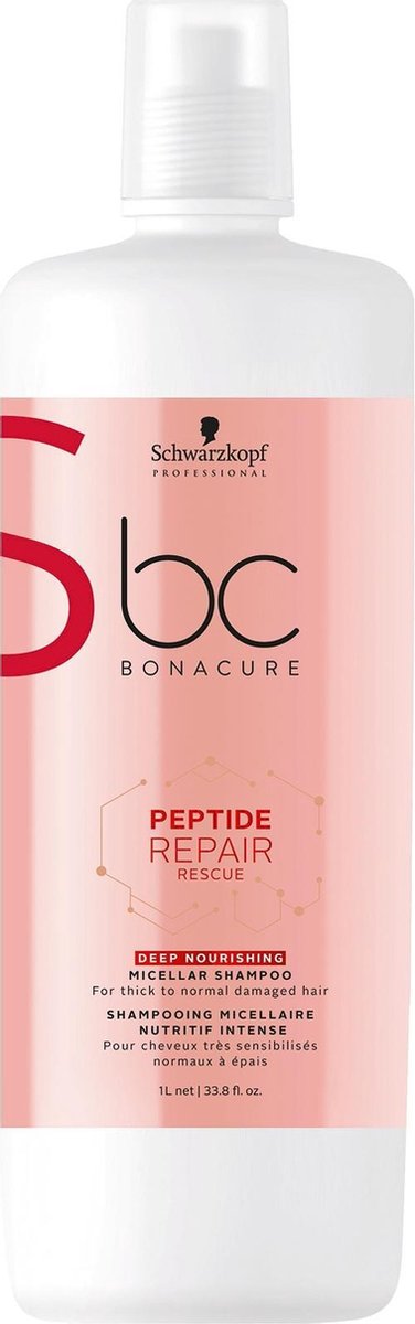 Schwarzkopf Bonacure Repair Rescue Deep Nourishing Shampoo -1000 ml -  vrouwen - Voor... | bol.com