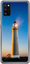 Samsung Galaxy A41 Hoesje Transparant TPU Case - Lighthouse #ffffff