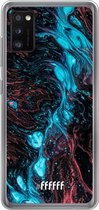 Samsung Galaxy A41 Hoesje Transparant TPU Case - River Fluid #ffffff