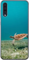 Samsung Galaxy A50s Hoesje Transparant TPU Case - Turtle #ffffff