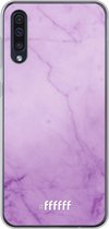 Samsung Galaxy A50s Hoesje Transparant TPU Case - Lilac Marble #ffffff