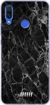 Huawei Nova 3 Hoesje Transparant TPU Case - Shattered Marble #ffffff