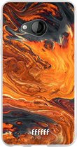 HTC U Play Hoesje Transparant TPU Case - Magma River #ffffff