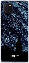 Samsung Galaxy Note 10 Lite Hoesje Transparant TPU Case - Starry Circles #ffffff