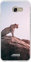 Samsung Galaxy A5 (2017) Hoesje Transparant TPU Case - Leopard #ffffff