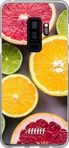 Samsung Galaxy S9 Plus Hoesje Transparant TPU Case - Citrus Fruit #ffffff
