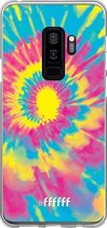 Samsung Galaxy S9 Plus Hoesje Transparant TPU Case - Psychedelic Tie Dye #ffffff