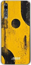 Huawei P20 Pro Hoesje Transparant TPU Case - Black And Yellow #ffffff