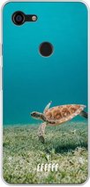 Google Pixel 3 XL Hoesje Transparant TPU Case - Turtle #ffffff
