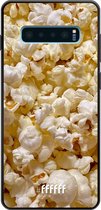 Samsung Galaxy S10 Plus Hoesje TPU Case - Popcorn #ffffff