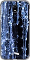 Samsung Galaxy J7 (2017) Hoesje Transparant TPU Case - Icicles #ffffff