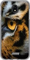 Samsung Galaxy J7 (2017) Hoesje Transparant TPU Case - Tiger #ffffff