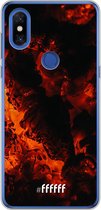 Xiaomi Mi Mix 3 Hoesje Transparant TPU Case - Hot Hot Hot #ffffff