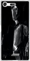 Sony Xperia XZ Premium Hoesje Transparant TPU Case - Plate Armour #ffffff
