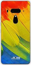 HTC U12+ Hoesje Transparant TPU Case - Macaw Hues #ffffff