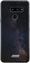 LG G8 ThinQ Hoesje Transparant TPU Case - Dark Space #ffffff