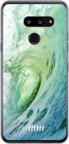 LG G8 ThinQ Hoesje Transparant TPU Case - It's a Wave #ffffff