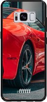 Samsung Galaxy S8 Hoesje TPU Case - Ferrari #ffffff