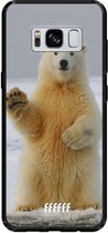 Samsung Galaxy S8 Hoesje TPU Case - Polar Bear #ffffff