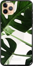 iPhone 11 Pro Max Hoesje TPU Case - Tropical Plants #ffffff