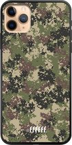 iPhone 11 Pro Max Hoesje TPU Case - Digital Camouflage #ffffff