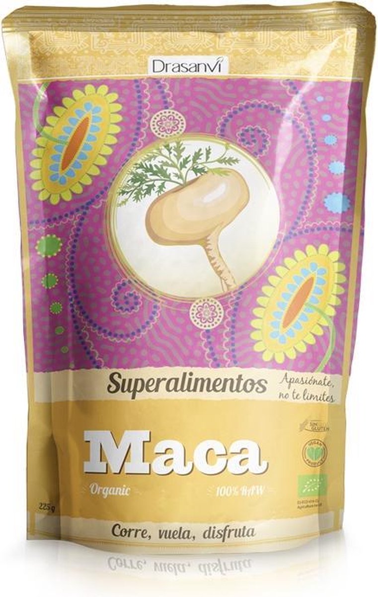 Drasanvi Maca Organic 225g Doypack Superalimentos