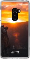 Xiaomi Mi Mix 2 Hoesje Transparant TPU Case - Rock Formation Sunset #ffffff