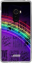 Xiaomi Mi Mix 2 Hoesje Transparant TPU Case - Love is Love #ffffff